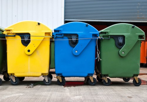 Recycling builders waste materials