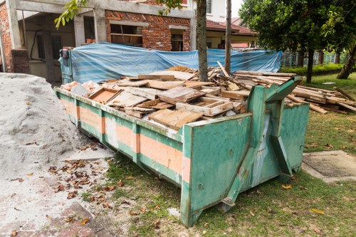 Eco-friendly skip hire services promoting recycling in Stoke Newington.